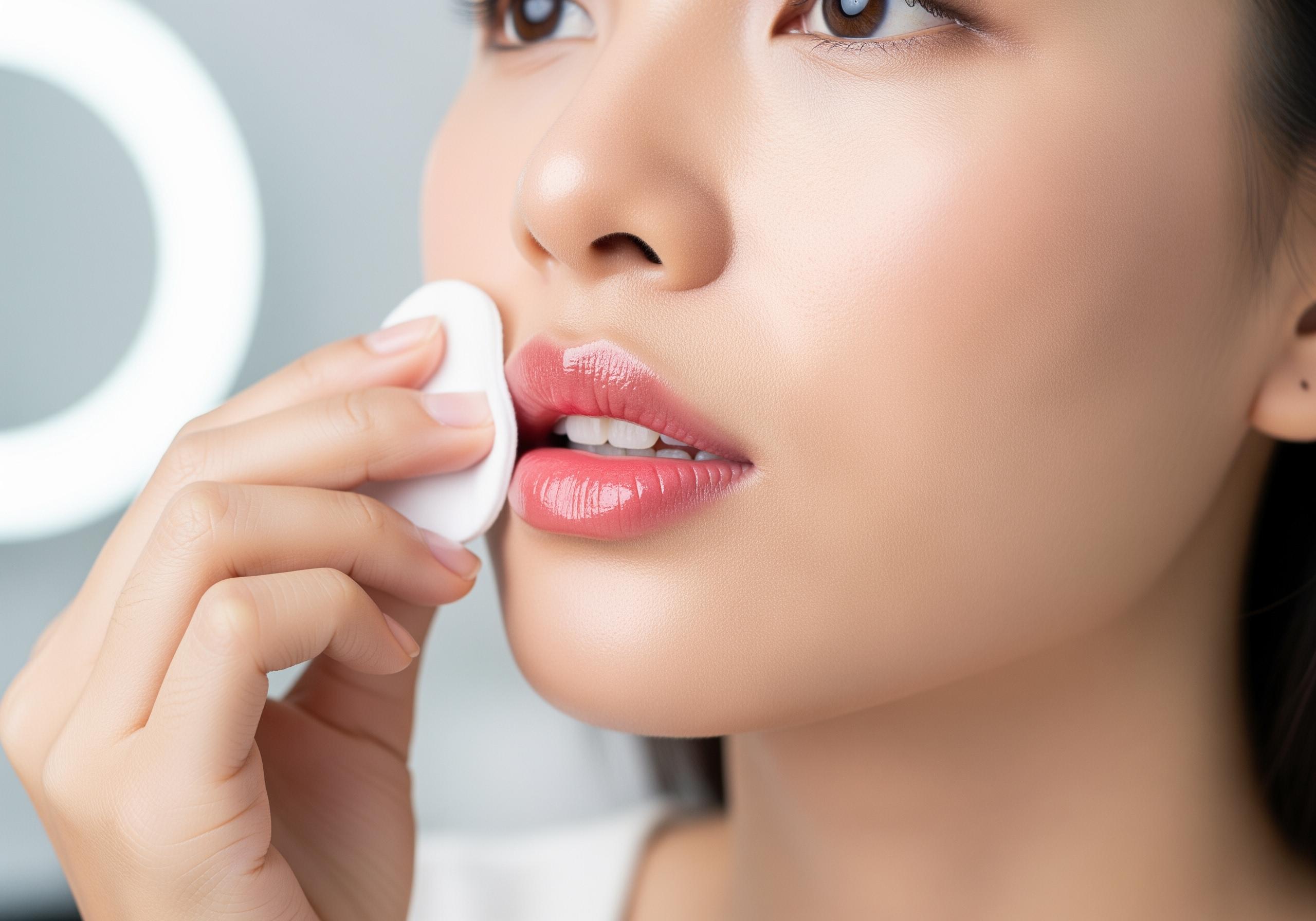 phun môi kiêng nước bao lâu