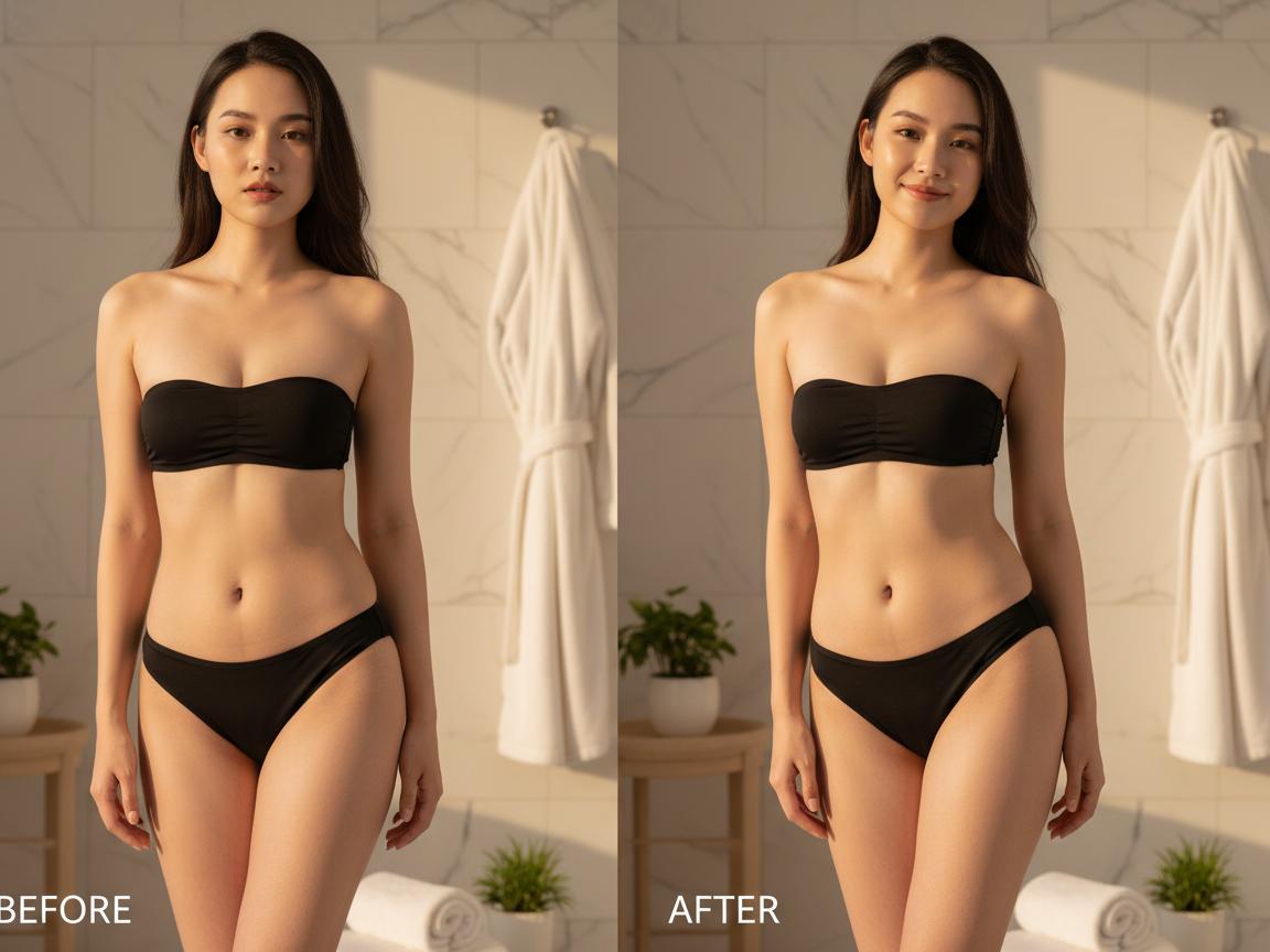 Hình ảnh triệt lông bikini: Xem trước & sau để an tâm làm đẹp