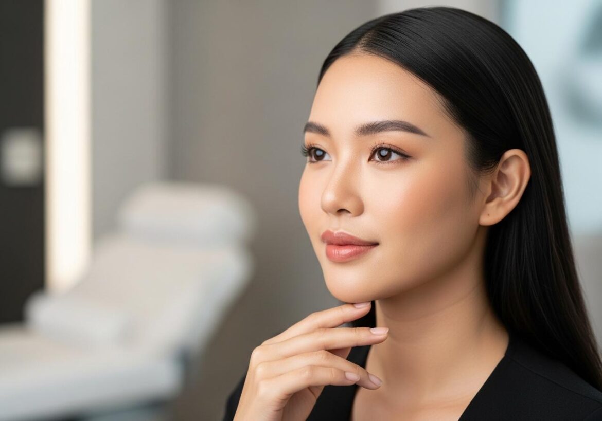 Trượt cằm không sụn nhân tạo: Vĩnh viễn khắc phục cằm lẹm nặng