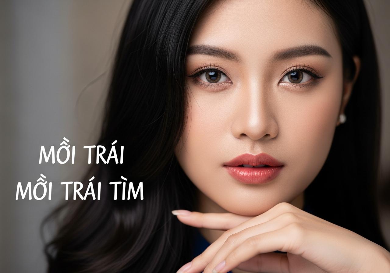 tướng môi trái tim