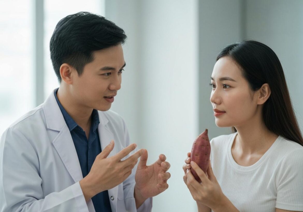 Cắt mí ăn khoai lang được không? Chuyên gia giải đáp chi tiết