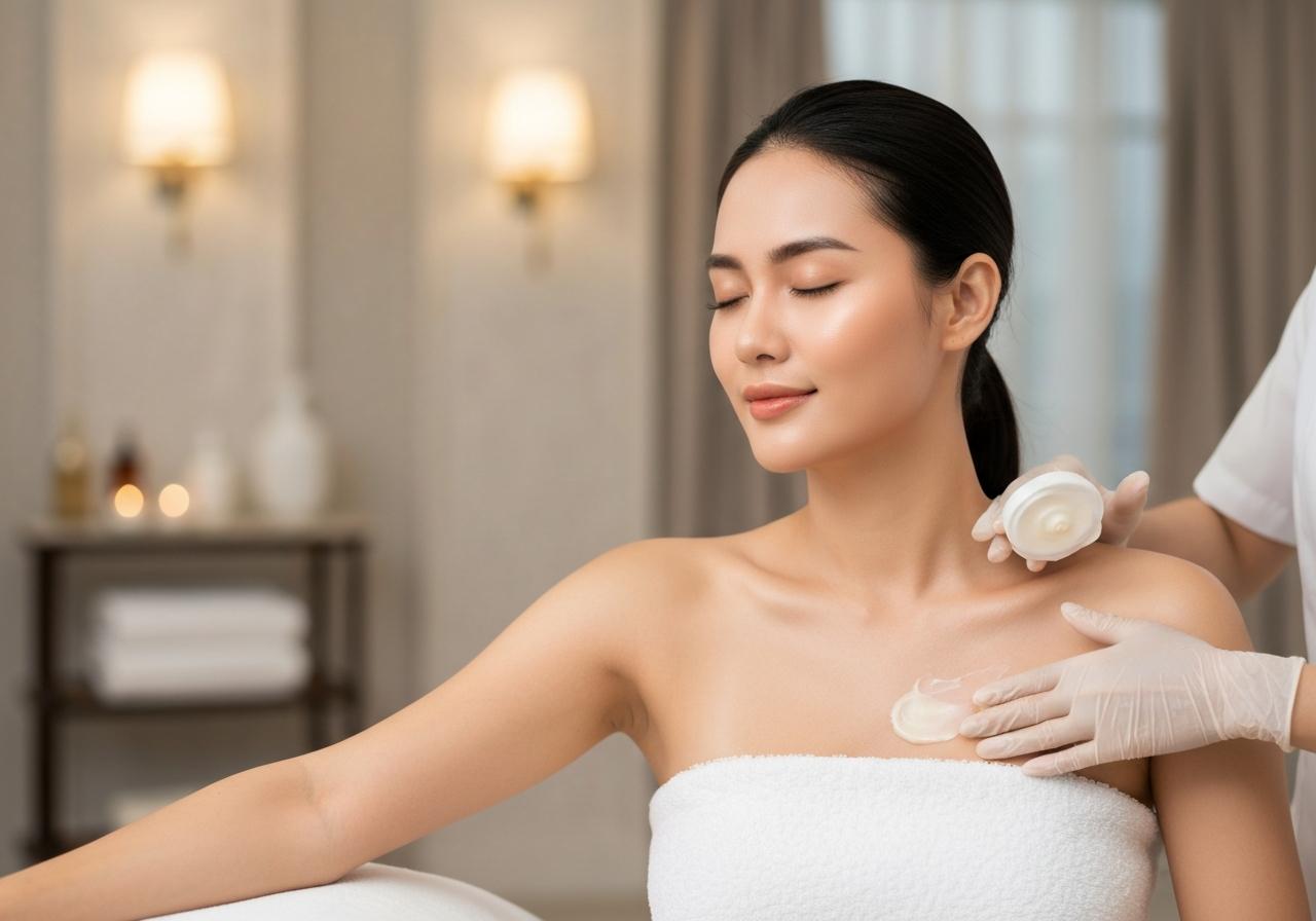 liệu trình tắm trắng giá bao nhiêu